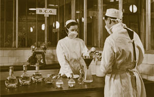 La chasse aux microbes est ouverte : 1938