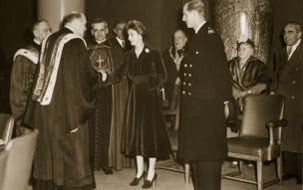 Élisabeth II sur la montagne : 1951